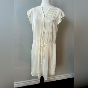 Flowy Dress with tie belt